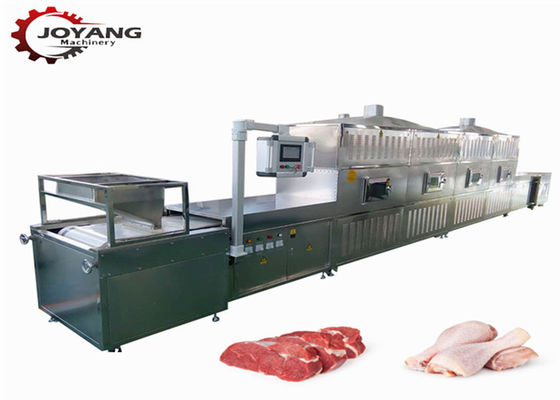 продукции мяса оборудования микроволны 60kw 60kg/h машина промышленной обсаливая