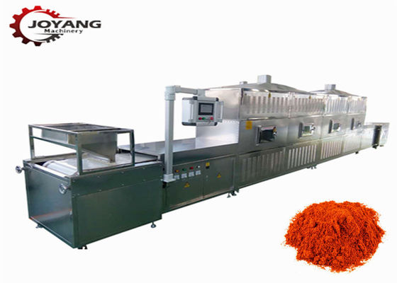 100kg/H Industrial Microwave Equipment Chili Powder Spice Microwave Sterilizing Machine